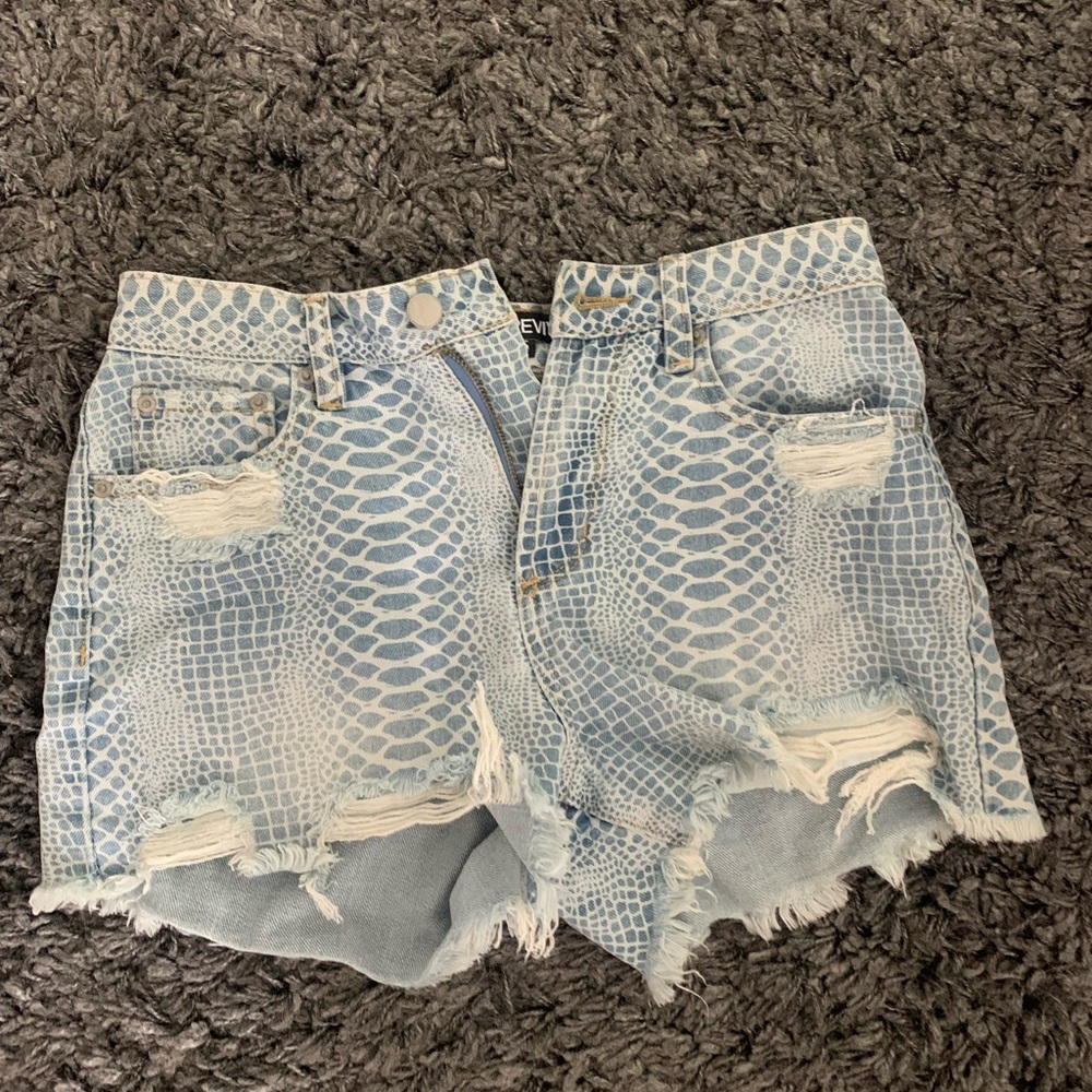 jean shorts